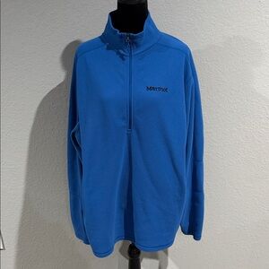 Marmot Royal Blue Half-Zip Fleece